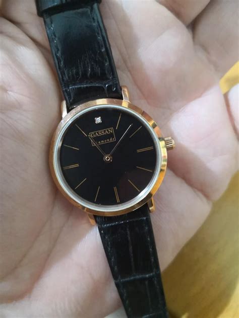 gassan diamonds watch